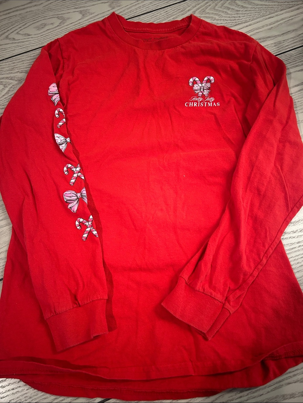 Simply Southern Red Crewneck Tee